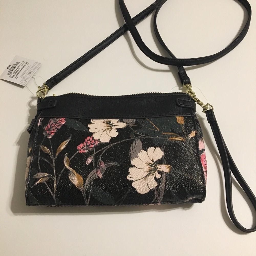 Liz Claiborne Floral Crossbody Bag - Picture 6 of 6